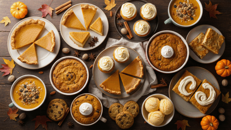 Easy Pumpkin Dessert Recipes to Satisfy Every Fall Craving