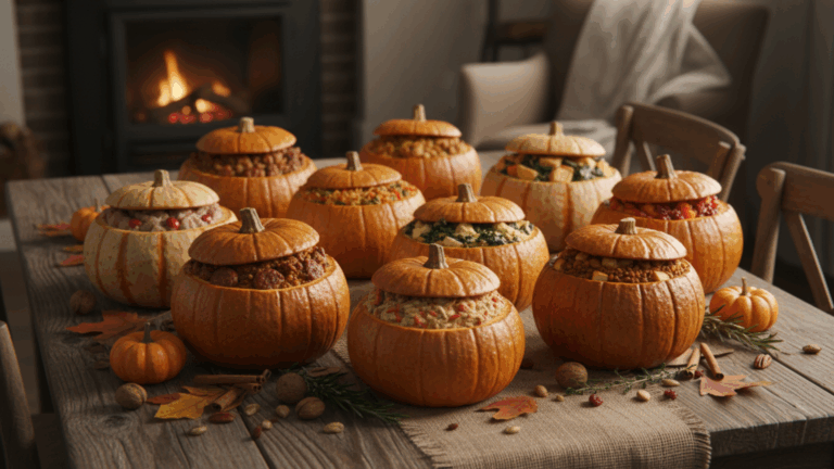 Irresistible Stuffed Pumpkin Recipes to Cozy Up Your Fall Menu