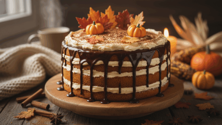 Pumpkin Chocolate Cake The Perfect Cozy Dessert for Fall (and All Year Round!)