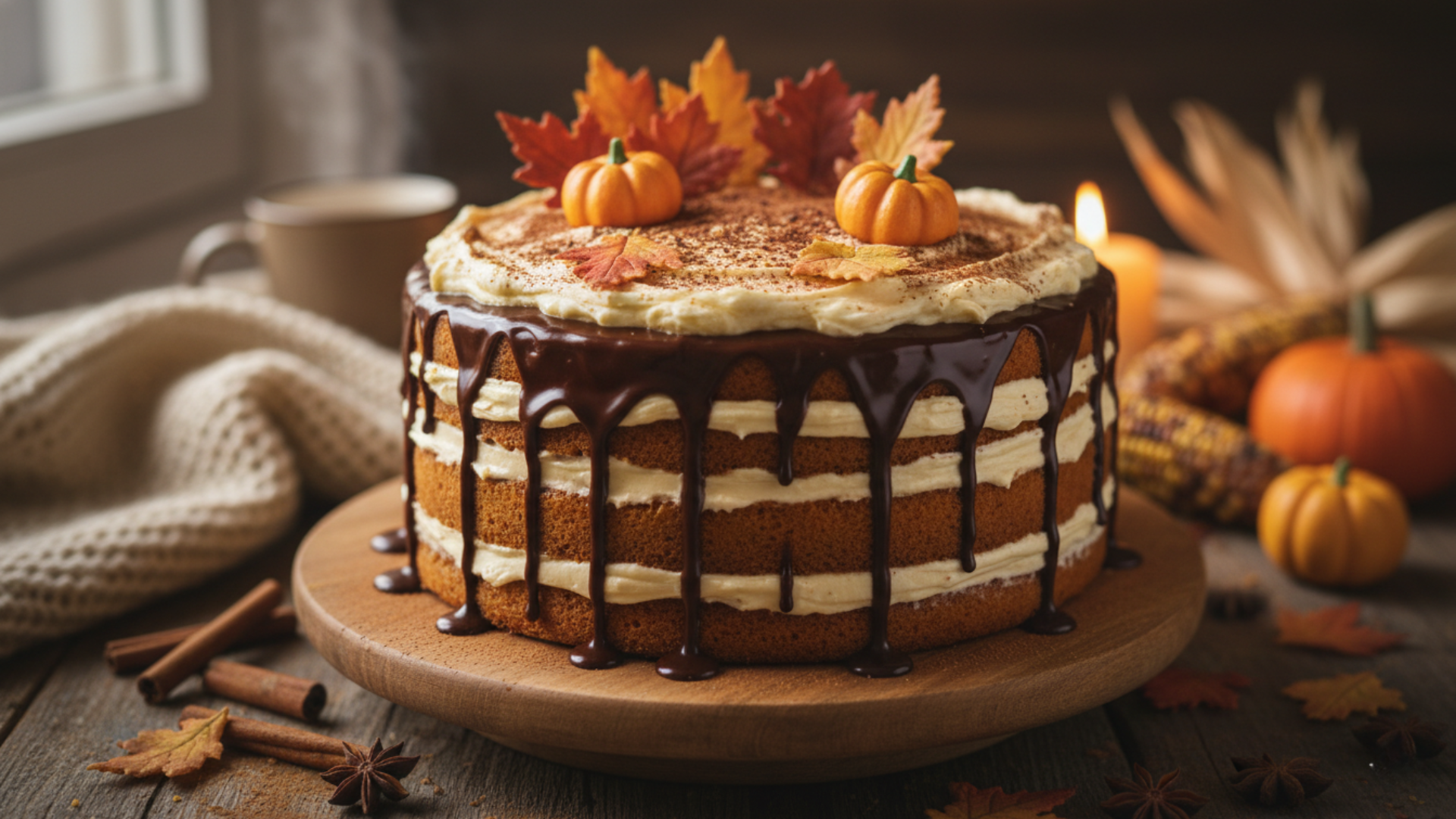 Pumpkin Chocolate Cake The Perfect Cozy Dessert for Fall (and All Year Round!)