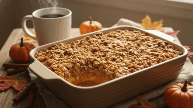 Pumpkin Oatmeal Dump Cake The Cozy Fall Dessert You Need to Try