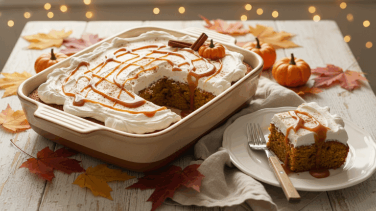 Pumpkin Poke Cake The Ultimate Fall Dessert You Need to Try