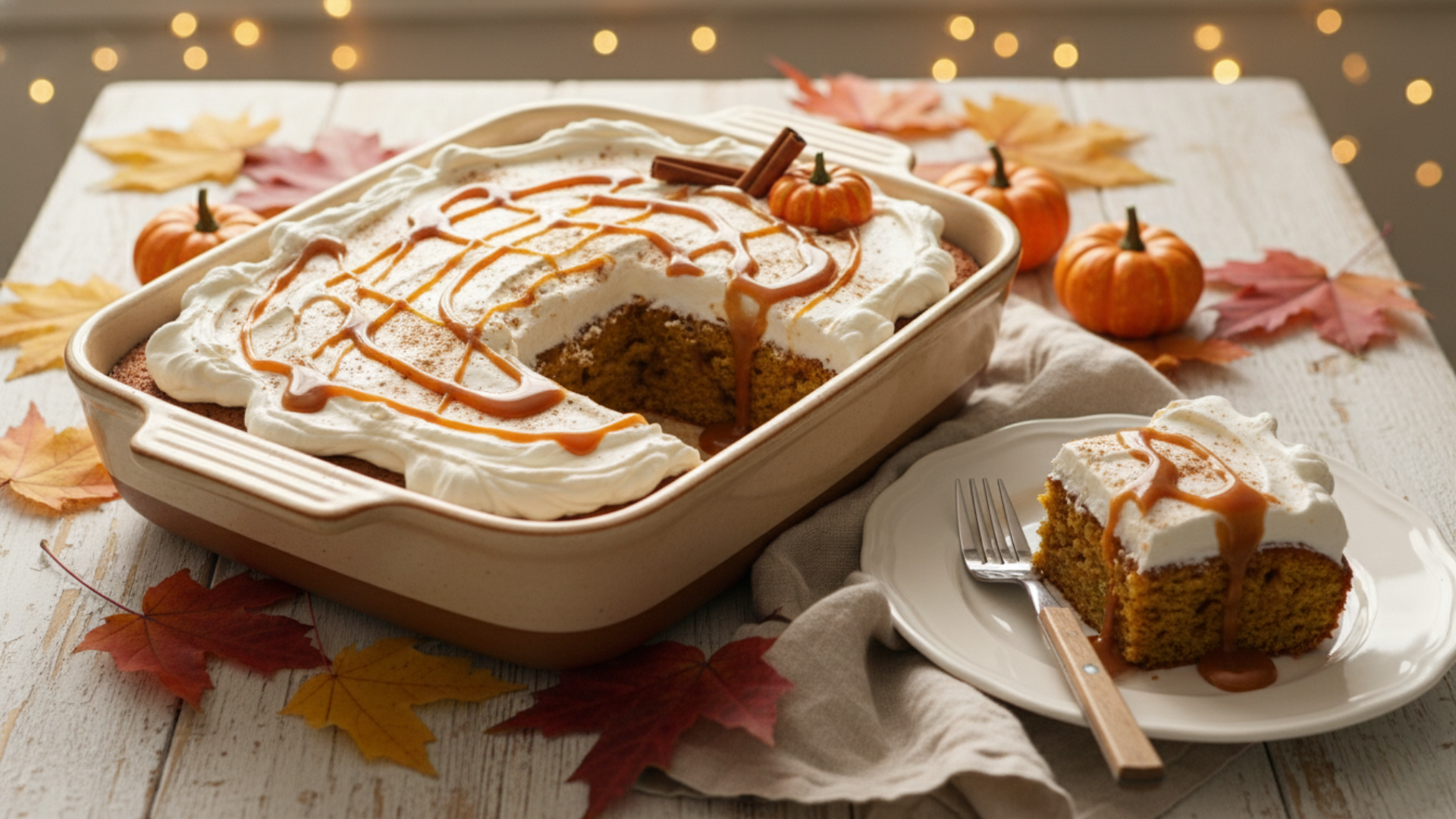 Pumpkin Poke Cake The Ultimate Fall Dessert You Need to Try