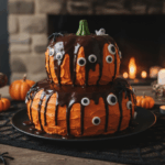 Spook-tacular Halloween Pumpkin Cake Recipe A Festive Treat for Your Fall Celebrations