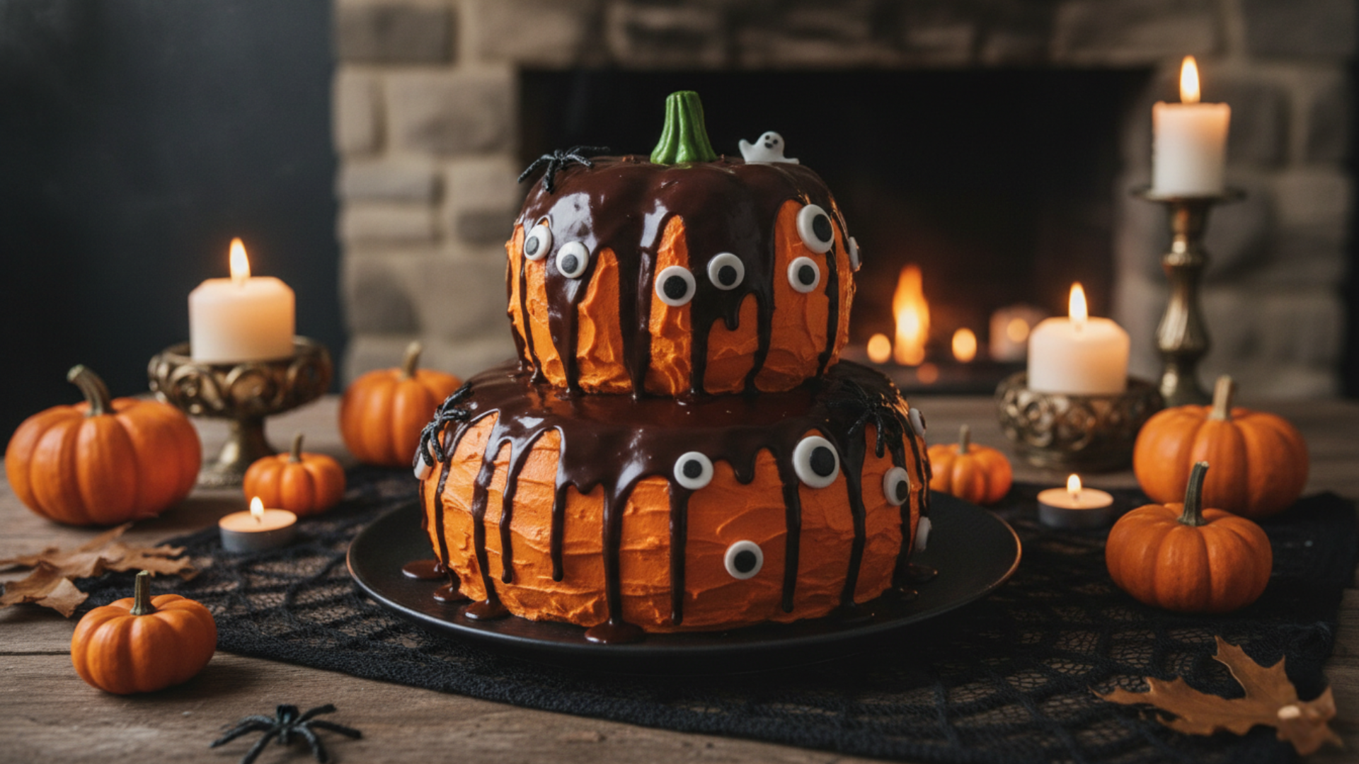 Spook-tacular Halloween Pumpkin Cake Recipe A Festive Treat for Your Fall Celebrations